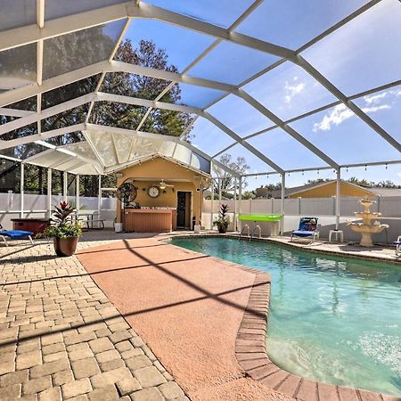 Cozy Home In Heart Of Tampa With Lanai And Pool! Bagian luar foto