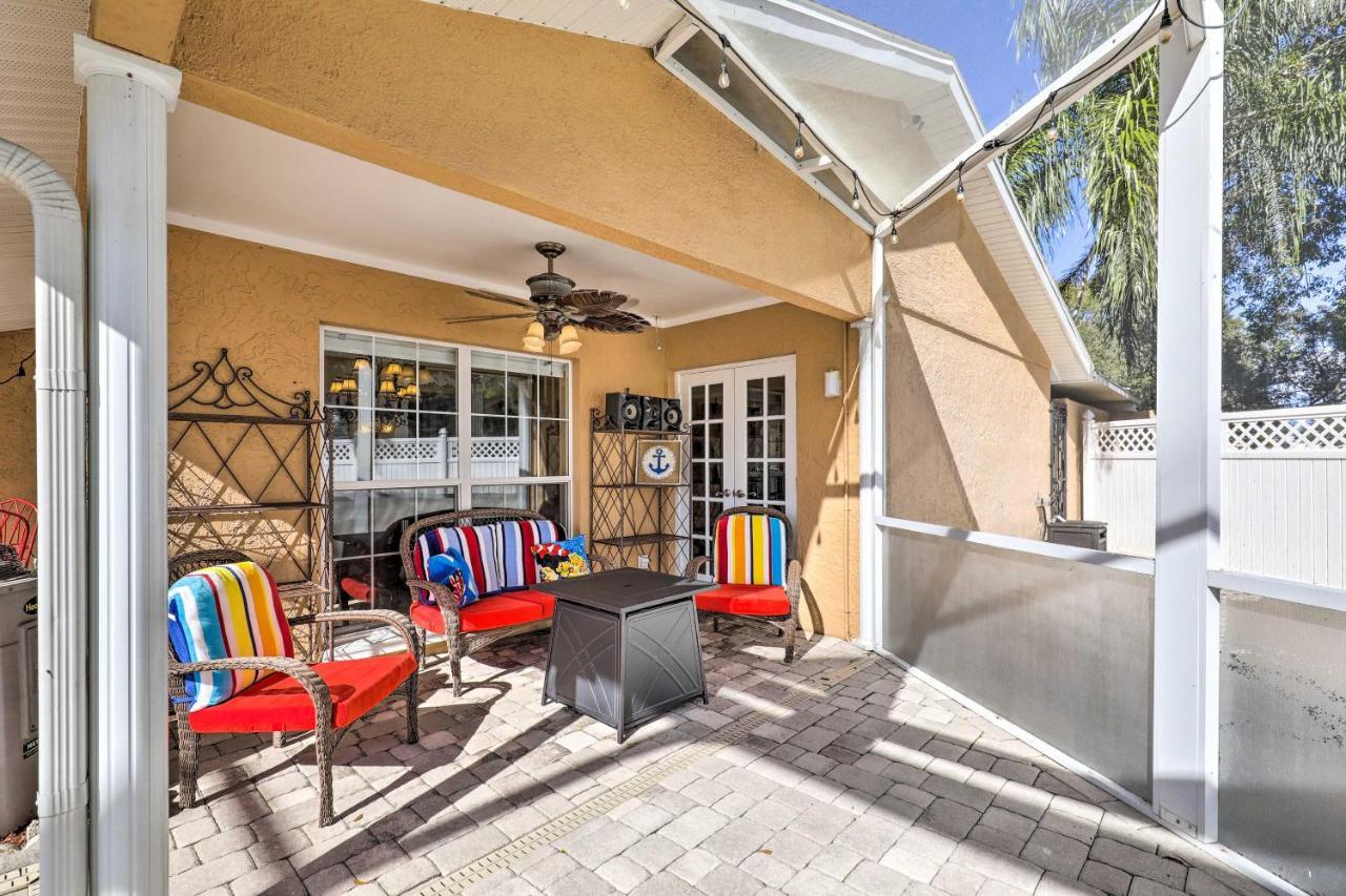 Cozy Home In Heart Of Tampa With Lanai And Pool! Bagian luar foto